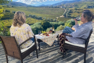 Zachód słońca w Dolinie Douro: wizyta w winnicy i 1-godzinny rejs wycieczkowy