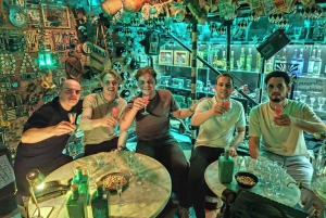 Absint-smaking i Praha: Historisk kjelleropplevelse