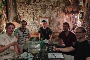 Absint-smaking i Praha: Historisk kjelleropplevelse