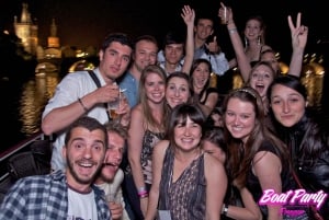 Prague: Boat Party with Unlimited Drinks & After Party Entry