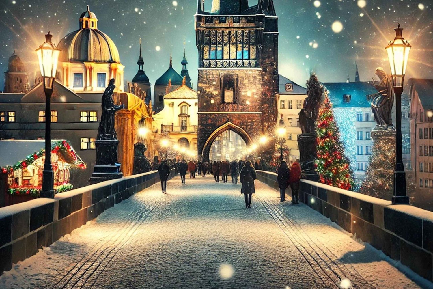 Weihnachtliche private Tagestour von Wien nach Prag und zurück