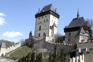 Wiejska wycieczka rowerowa z Pragi do zamku Karlstejn