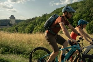 Viagem de 1 dia em E-Bike a partir de Praga: O poderoso Castelo de Karlstejn