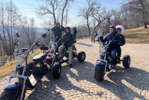 Prag: Geführte Sightseeingtour mit dem Elektro-Dreirad