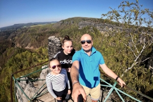 Fra Dresden: Dagstur til Böhmen og det saksiske Sveits