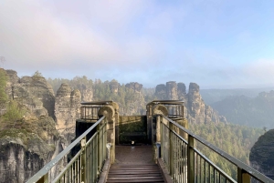 Fra Dresden: Dagstur til Böhmen og det saksiske Sveits