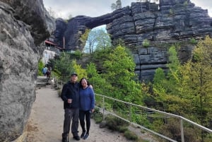 From Dresden: Highlights Day Tour Bohemian Saxon Switzerland