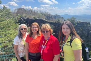 From Dresden: Highlights Day Tour Bohemian Saxon Switzerland