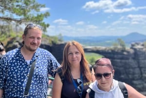 From Dresden: Highlights Day Tour Bohemian Saxon Switzerland