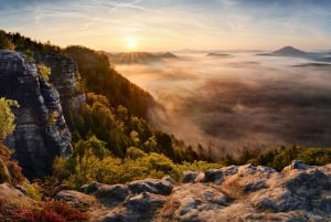 From Prague: Bastei and Dresden Small-Group Day Trip