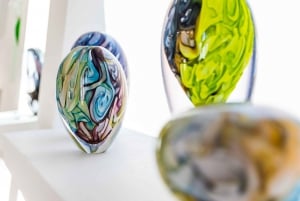 From Prague: Bohemian Glass Crystal Private Tour with Lunch