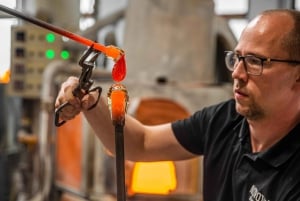 Från Prag: Privat rundtur med lunch i böhmiska glaskristaller