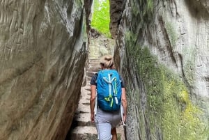 From Prague: Full-Day Bohemian Paradise Guided Hiking Trip