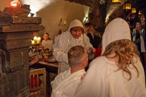 From Prague: Medieval Dinner, Show, Castle and Brewery