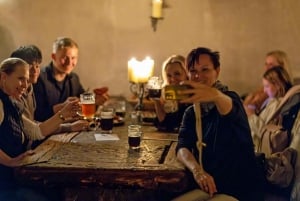 From Prague: Medieval Dinner, Show, Castle and Brewery