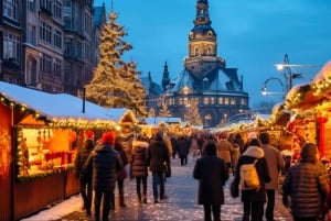 Da Praga: Tour dei mercatini di Natale e del centro storico di Dresda