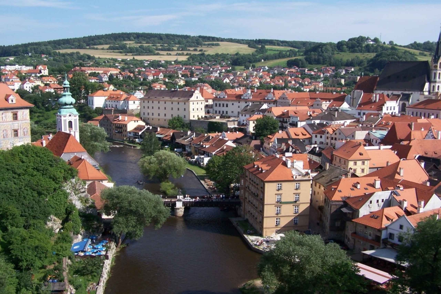 Från Prag: Heldagsutflykt till Česky Krumlov