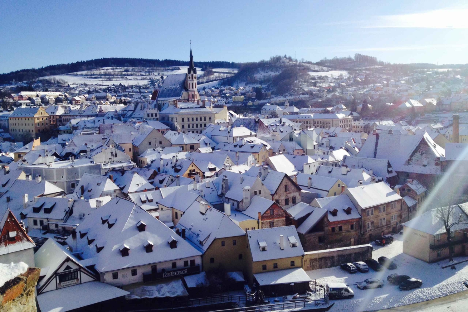 Från Prag: Heldagsutflykt till Česky Krumlov