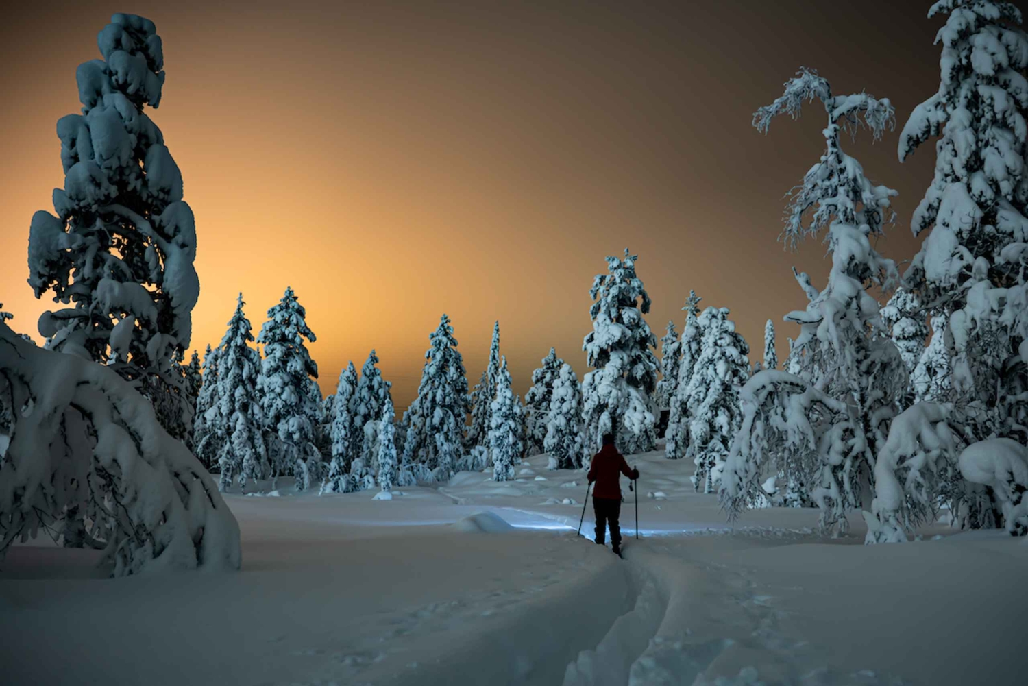 Da Praga: tour guidato con le ciaspole con vista sulle montagne