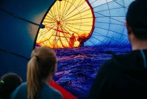 From Prague: Hot Air Balloon Ride with Champagne and Snacks