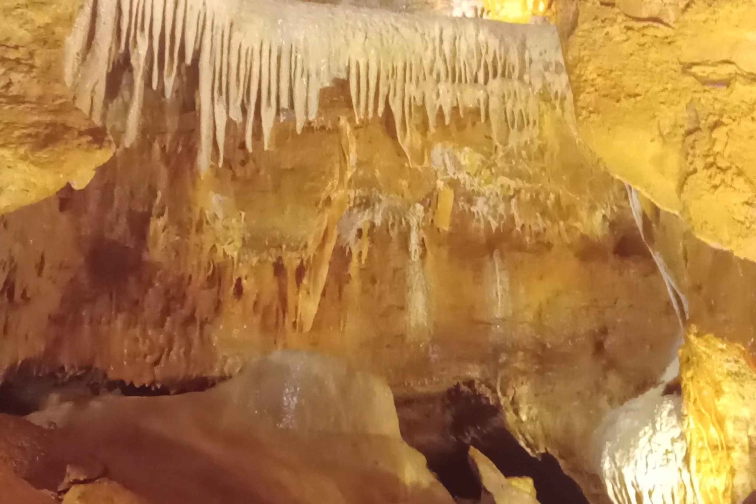 From Prague: Koněprusy Caves and Bohemian Glassworks Tour