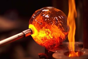 From Prague: Koněprusy Caves and Bohemian Glassworks Tour