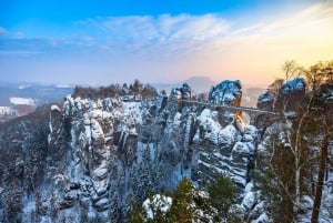 From Prague: Saxony and Bohemian Switzerland Walking Tour