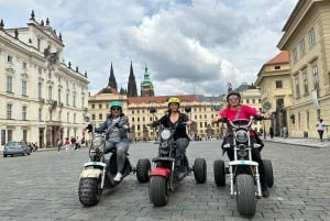 Heart of Prague tour on Tricycle electric scooter