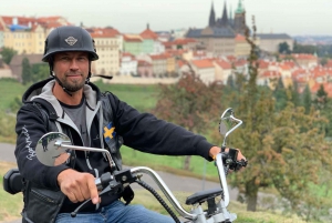 Heart of Prague tour on Tricycle electric scooter