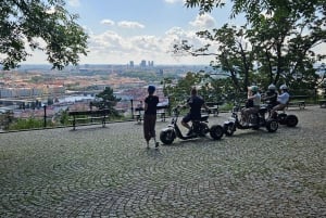 Heart of Prague tour on Tricycle electric scooter