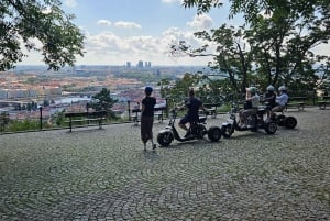 Praha: ❤️Hjertet av Praha❤️ Elektrisk trehjulsscootertur