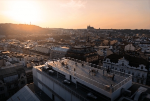 Highest 360-degree observation terrace in Prague city centre