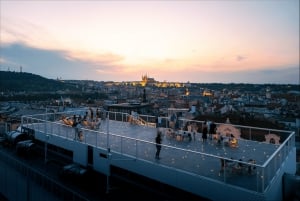 Highest 360-degree observation terrace in Prague city centre