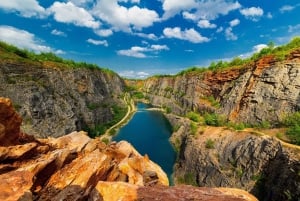 Koněprusy Caves, Karlštejn Castle & Czech Grand Canyon