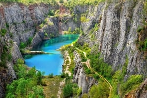 Koněprusy Caves, Karlštejn Castle & Czech Grand Canyon