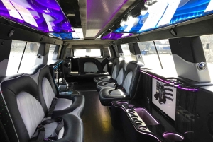 Longue promenade en limousine Hummer ou Cadillac