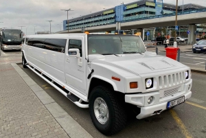Longue promenade en limousine Hummer ou Cadillac
