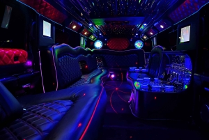 Longue promenade en limousine Hummer ou Cadillac