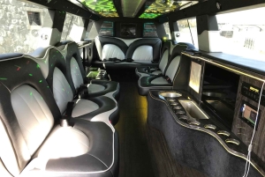 Longue promenade en limousine Hummer ou Cadillac