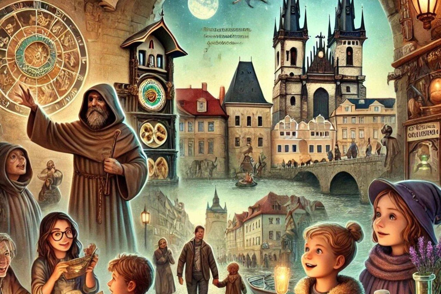 Prague: Old Town, Underground and House of Alchemists Tour