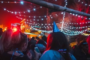 Fiesta de Nochevieja en la terraza del Puente de Carlos de Praga