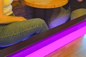 Ping pong o shuffleboard per un massimo di 6 giocatori.