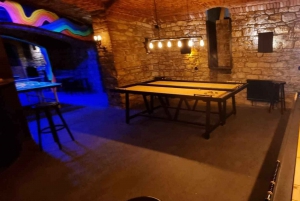 Ping pong o shuffleboard per un massimo di 6 giocatori.