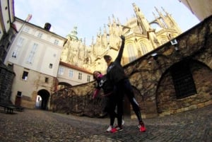 Prague 1-Hour Sight Running Tour