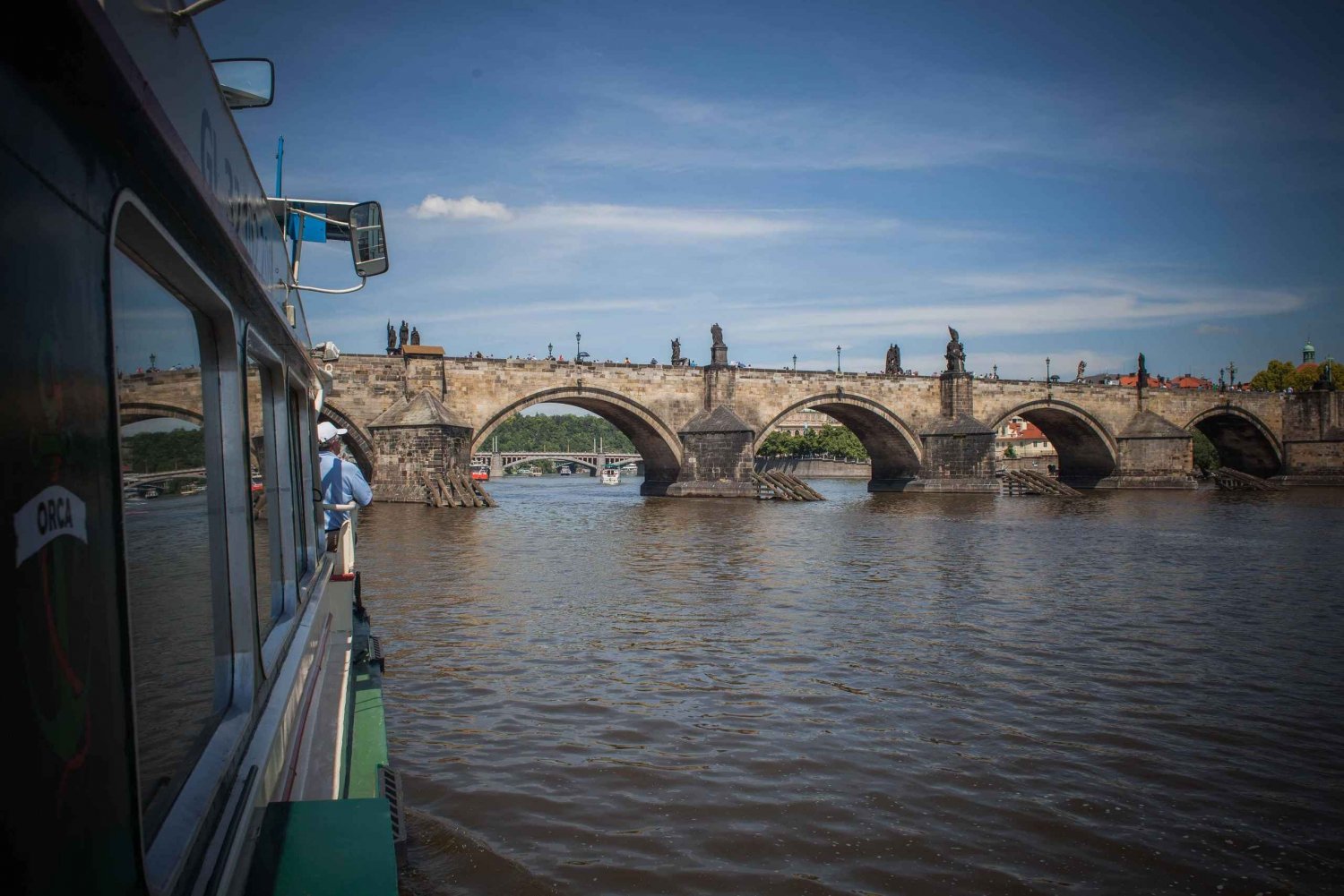Prague: An unforgettable 2-hour cruise on the Vltava River.