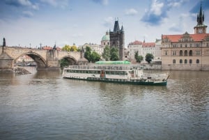 Prague: An unforgettable 2-hour cruise on the Vltava River.