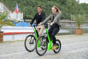 Prague: Electric Scooter & Cruiser Fat eBike Rental