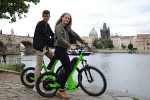 Prague: Electric Scooter & Cruiser Fat eBike Rental