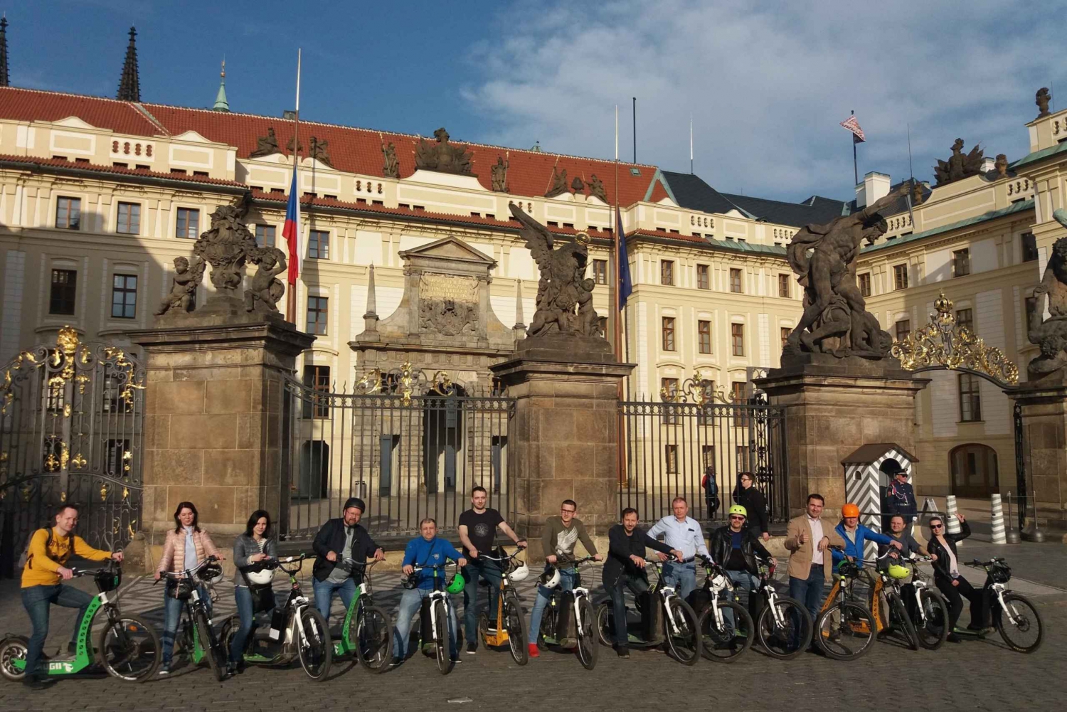 Prague: 2-Hour Old District & Riverside E-Scooter Tour