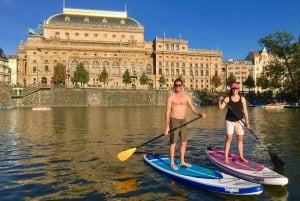 Praha: 2-timers paddleboarding i sentrum